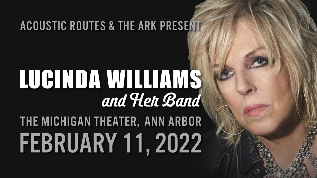 2022 Benefit Concert Features Lucinda Williams February 11