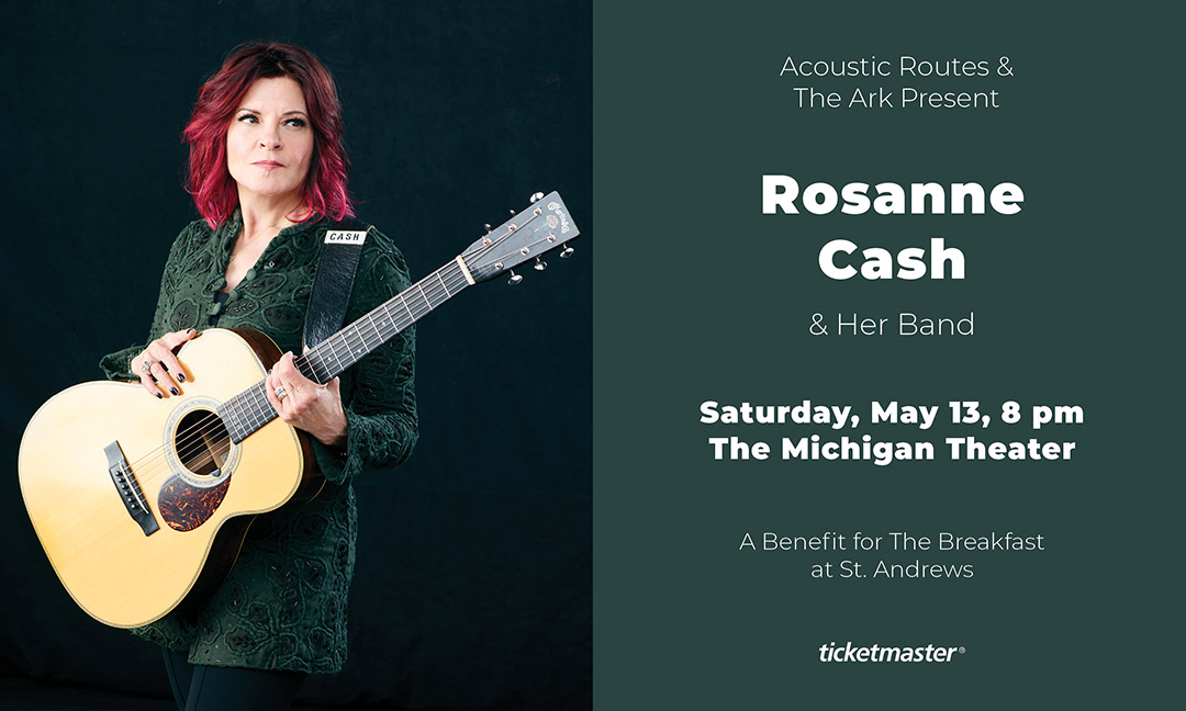 Rosanne Cash Headlines 2023 Benefit Concert on May 13